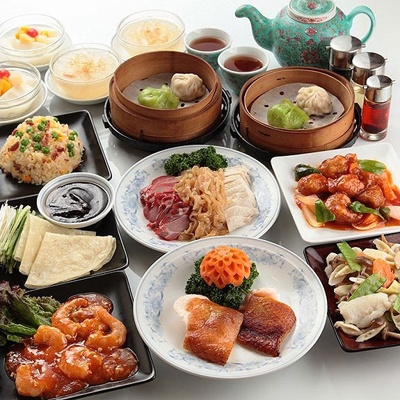 ショウロンポウと北京ダック6000>4000円