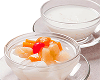 杏仁豆腐は女性に人気